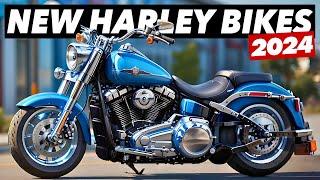 7 New Harley Davidson Motorcycles For 2024