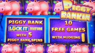 Lots of Bonus Games on Piggy Bankin'!!