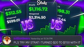 I RAN A STRATEGY TOURNAMENT ON STAKE AND MADE CRAZY PROFIT!