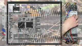 maxmsp & eurorack / orange salamander / mannequins w/synth