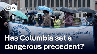 Columbia University pledges new investigation into pro-Palestine protests to save funding | DW News