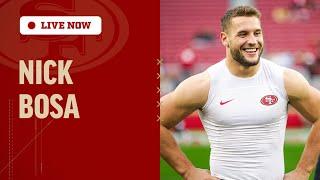 Nick Bosa Talks Five-Year Contract Extension | 49ers