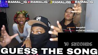 Ramalig & Baddies Plays Guess The Song (Cartoon Edition)