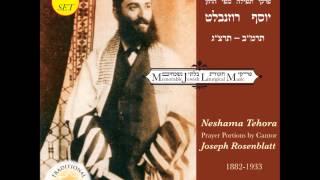 יוסלה רוזנבלט- שיר המעלות -נשמה טהורה