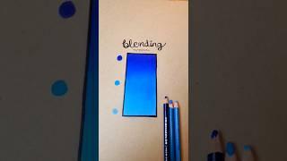 How to Blend Colored Pencils #arthack #tutorial #prismacolor