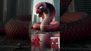 superheroes but giant cobra Marvel & DC-All Characters #marvel #avengers#shorts#robot