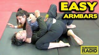 How to do 2 Easy Armbars from Side control