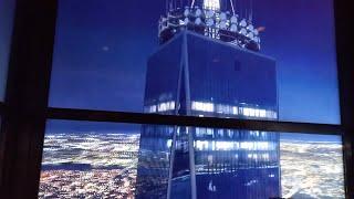 Elevators to the observation deck at the One World Trade Center