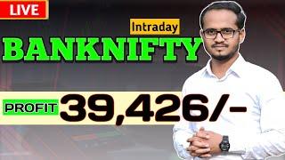 Banknifty Live Trading / Profit 39.4K+ / 15-10-2024