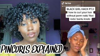 Iconic TikTok Pincurl Tutorial | Andreawiththecurls