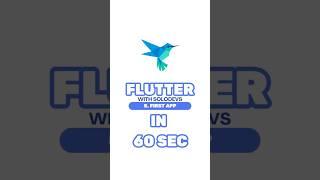 Write Your First Flutter App: ‘Hello, Flutters!’ in 60 Seconds!