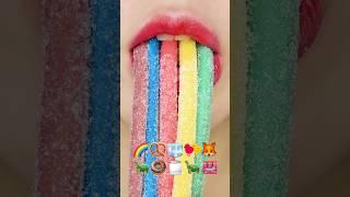 @Sunny_EATING_ Colorful Marshmallow, nerd jelly 이모지 asmr