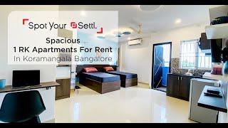 1 RK Apartments For Rent In Koramangala, Bangalore.- [Spot Your Settl.] - Settl. Tellaro