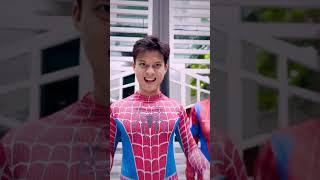 Spider-Man looks to the future: identify the impostor #3 #shorts #spiderman #alphahero