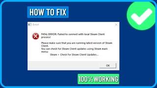 Fix "Fatal Error: Failed To Connect With Local Steam Client Process" Error in Counter-Strike 2