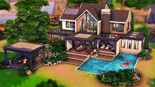 Modern Family Home | The Sims 4 Speed Build