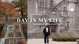 day in the life of a university student | University of British Columbia (UBC) *aesthetic*