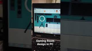 Gaming Room design In PC by -  Mohit Soni ARTs #shorts