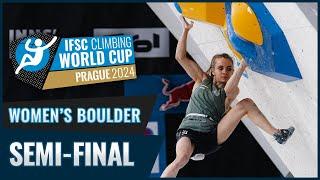 Women's Boulder semi-final | Prague 2024