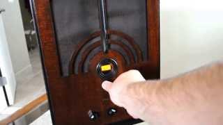 1934 Philco 60 MB Restored & Working Tombstone