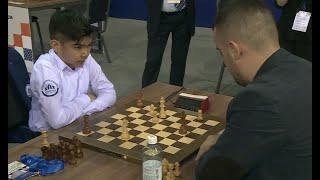 12-year-old chess prodigy Begmuratov with stunning Endgame at the World Rapid Championships 2022