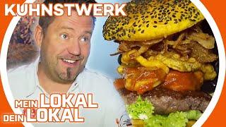 "WOW MEGA GEIL!" - Ist dieser Burger ein Ku(h)nstwerk? | 1/2 | Mein Lokal, Dein Lokal