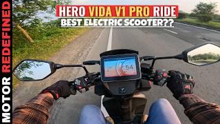 2024 Hero Vida V1 Pro Electric Scooter Ride Review | Ola & Chetak Killer??