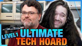 The Ultimate Tech Hoarder Bunker | Wendell's Offices (Level1 Techs)