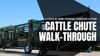 Portable Cattle Chute, 18’ Alley and Tub | Walkthrough with Norheim Ranching