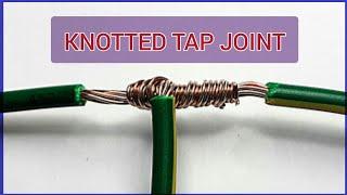 #knotted tap joint with electro max creation