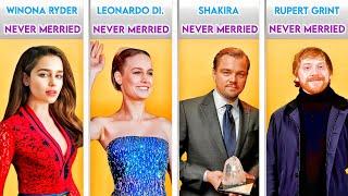 Famous Hollywood Stars  Who Never Got Married (2024 Update) @daynewstr
