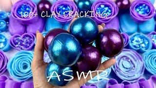 ASMR Clay cracking collection. ️‍ Asmr tingles | Sleep therapy