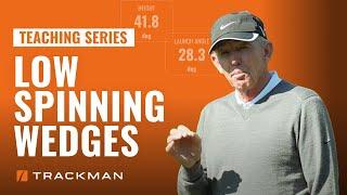 Learn how to hit a low spinning wedge shot with Chuck Cook