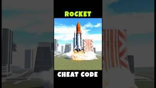 Rocket  Cheat Code  In Indian Bike Driving 3D ️ #shorts #ibd3d #gaming #gta #rocket