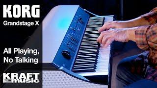 Korg Grandstage X Stage Piano - All Playing, No Talking