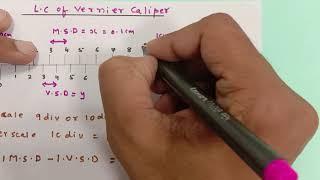 LEAST COUNT OF VERNIER CALIPERS | VERY IMPORTANT | STD 9-12