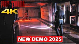 POST TRAUMA - NEW DEMO 2025 Gameplay Walkthrough | Silent Hill Inspired Horror Game (4K 60FPS)