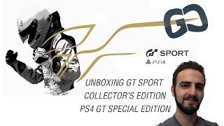 Unboxing GT Sport Collector's Edition & PS4 GT Sport Special Edition by Nacho