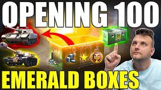 Opening 100 NEW Emerald Boxes in World of Tanks!