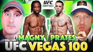 UFC Vegas 100: Magny vs. Prates FULL CARD Predictions, Bets & DraftKings