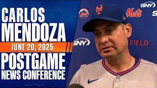 Carlos Mendoza on Reed Garrett's ineffective outing and Mets seventh straight loss