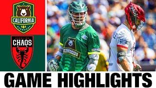 Carolina Chaos vs California Redwoods Highlights | 2024 Premier Lacrosse League | PLL Highlights