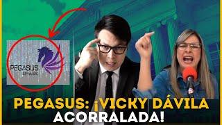 PEGASUS: ¡VICKY DÁVILA ACORRALADA! | #WALLYOPINA