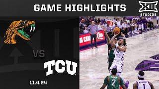 Florida A&M vs. TCU Game Highlights | 2024-25 Big 12 Men’s Basketball