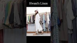환절기에 좋은 화니의 리넨 헨리넥 원피스
