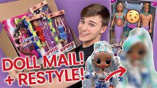 HAUL + Makeover! Doll Mail! Spice Girls, LOL OMG, Barbie Rewind, Steffi Love!