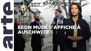 Elon Musk au mémorial d’Auschwitz : business ou diplomatie ? Le dessous des images - ARTE