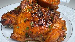 THE BEST JUICY BAKED CHICKEN THIGHS RECIPE EVER!