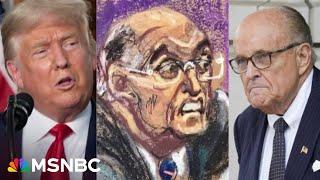 ‘Bankrupt, disbarred attorney’: Giuliani whines about legal fallout from serving Trump