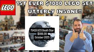 First Ever $1000 Retail LEGO Set Coming In 2025 Insane!